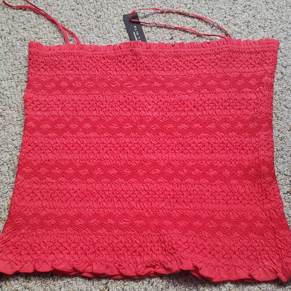Elie Tahari Red Top